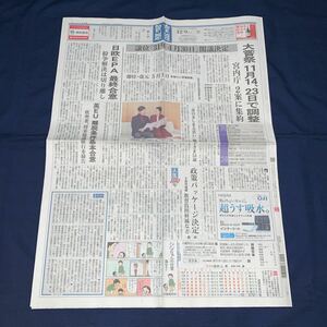 平成29年　新聞記事「譲位「31年4月30日」閣議決定」「雅子さま　54歳」「富岡八幡宮司刺殺」「野村沙知代さん急死」　4133