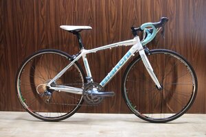 ■BIANCHI ビアンキ ViaNIRONE 7 エントリーロード SHIMANO claris 2400 2X8S サイズ44 2014年モデル