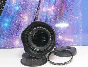 ☆超早くて静か♪CANON EF-S 18-55mm IS STM♪レンズフード付きで気分はプロカメラマン☆