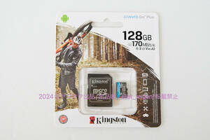 【匿名配送】リード 170MB/s キングストン microSD 128GB V30