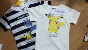 送料無料 2点セット ポケモン 半袖Tシャツ 100cm　②