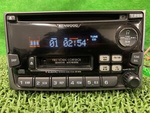 『psi』 ケンウッド GX-505AF2 2DINサイズ CD・カセットレシーバー 少難有 スバル用カプラー