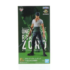 【中古】[FIG] B賞 MASTERLISE ロロノア・ゾロ ～はじめての仲間! フィギュア 一番くじ ワンピース THE GREATEST! 20th ANNIVERSARY ONE PI