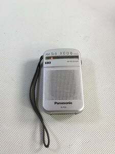 S6382◇Panasonic パナソニック AM RECEIVER AMレシーバー コンパクトラジオ R-P30【訳あり】240627