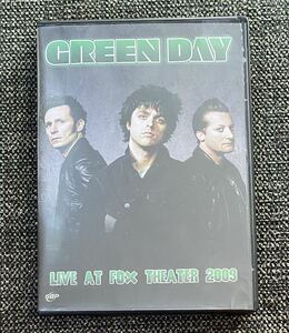 GREEN DAY DVD LIVE AT FOX THEATER 2009