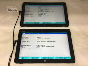 ジャンク2台セット/FUJITSU FARR05003 ARROWS Tab R727/R/Core i3 7100U 2.40GHz/128GB/4GB/12.5インチ/OS無し/第7世代/高解像度/AC欠品