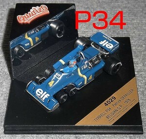 4029 1/43 ティレル P34 デュパイユ ベルギーGP 1976 TYRRELL FORD QUARTZO カンツォ フォード