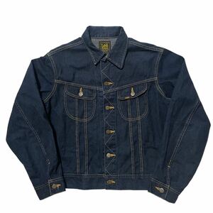 90s 初期 漢の1着 濃紺 Lee リー 101J Gジャン 0411 ビンテージ large L メンズ トラッカージャケット デニムジャケット