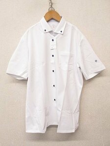 k6215：新品！日本体育大学荏原高等学校 女子夏クールビズシャツ LL 半袖シャツ/制服 ホワイト：5