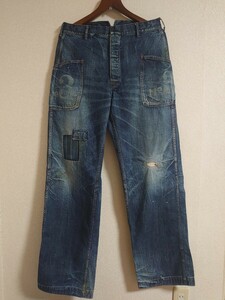 フリーホイーラーズ #1022012 U.S.Navy Work Trousersカスタム32×34