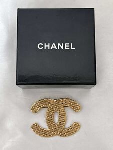 CHANEL シャネル ブローチ ココマーク 2 9 ゴールド ヴィンテージ アクセサリー 箱付 