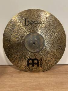 美品 MEINL Byzance Dark Raw Bell Ride 22 マイネル バイザンス ダーク ロウベル ライドシンバル　22インチ