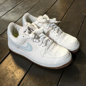 NIKE AIR FORCE 1’07 LV8 CORK INDIGO ナイキ スニーカー コルク 28.0 中古 1円スタート エアフォース 