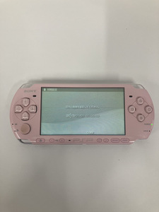 100円～★SONY PSP PSP-3000 本体 ブロッサム・ピンク プレイステーションポータブル PlayStation Portable バッテリー付き 