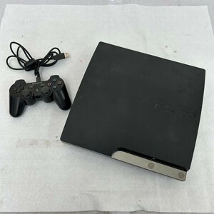 B428-O52-588 SONY ソニー PlayStation3 プレイステーション3 本体 CECH-2500B チャコールブラック/コントローラー付き PS3 通電OK ⑩