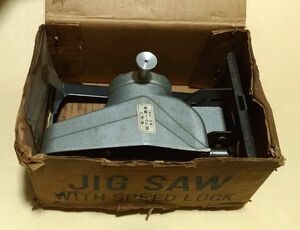 中古 ジグソー クレー商会 アタッチメント 未使用かも レトロ 電動部は別 JIG SAW 箱付 替え刃付き ジグ・ソー