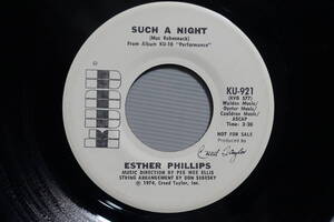 ★US盤 EP★　Esther Phillips - Such A Night / same as A-side 1974