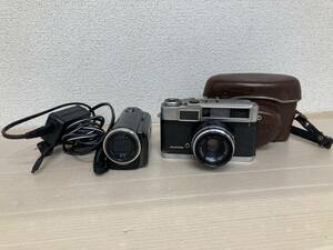 【お得の1円スタート★】カメラ2点おまとめ SONY HDR-PJ20/YASHICA M1068759 デジタル アナログ 動作未確認 コレクション ジャンク 現状品