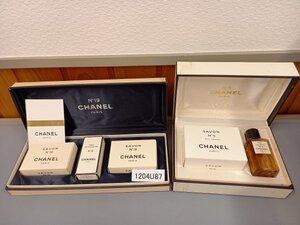 1204U87　香水　せっけん　セット　CHANEL シャネル　№19　№5　おまとめ2点　