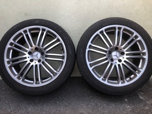 MERCEDES BENZ S600L W221 A2214011602 A2214011802 8.5J 9.5J +43メルセデスベンツ純正アルミ 255/40R19 275/40R19 V105アドバンスポーツ