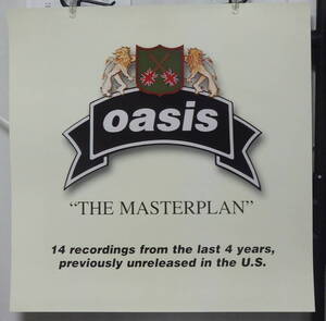 オアシス Oasis - THE MASTERPLAN /ポスター!!