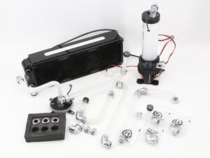 【ト長】 thermaltake サーマルテイク M360 PLUS LIQUID COOLING KIT 水冷CPUクーラーキット 中古セット 欠品あり IC816IOC22