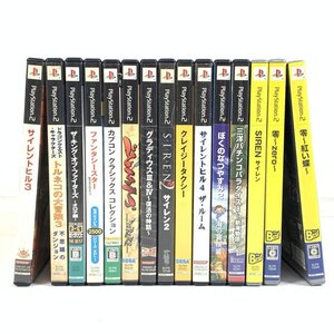 PS2 カプコン クラシックスコレクション/トルネコの大冒険3/SIREN/KOF他 PlayStation2ソフト まとめ売り 15本セット＊動作品【GH】