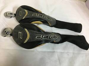 A2717　HONMA　本間　ゴルフクラブ　ヘッドカバー　BERES　UT ハイブリッド ユーティリティ　ゴルフ用品