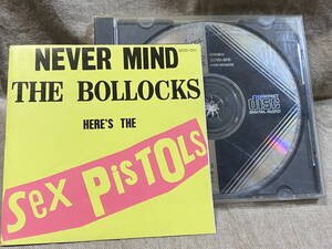 SEX PISTOLS - NEVER MIND THE BOLLOCKS 32VD-1011 BLACK TRIANGLE 国内初版 日本盤 税表記なし3200円盤 廃盤 レア盤