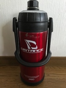 中古　水筒　DISTANCE　レッド　