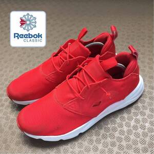 ★【 Reebok 】★真っ赤なフューリーライト 軽量スニーカー ★サイズ 28