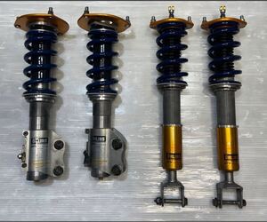 (3) 三菱ランサーエボリューション OHLINS ランエボCT9A EVO エボ7 エボ8 エボ9 オーリンズDFV 全長調整式 車高調サスキット