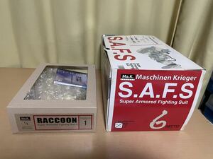 マシーネンクリーガー　日東　1/6 SAFS と　RACCOON改造キット