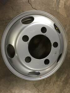 【中古スチールホイ－ル Y2145】 TOPY JIS キャンター 16x5.5 5穴 P.C.D 208mm オフセット 115mm