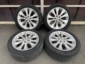 TOYOTA トヨタ ANH20 GGH20 アルファード ヴェルファイア 前期 純正 235/50R18 5H PCD114.3 ピレリ チントゥラート 中古品