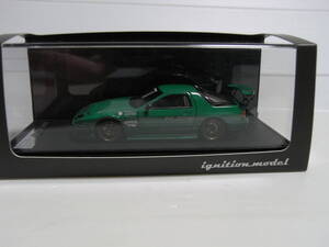 イグニッションモデル 1/43 Mazda RX-7 FC3S RE Amemiya Green マツダ RE雨宮 グリーン IG2141