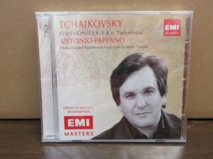 福5//2CD///未開封!!★EU盤★EMI チャイコフスキー：交響曲第4,5&6番／アントニオ・パッパーノ（Antonio Pappano）