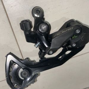 ★格安スタート★中古良品★SHIMANO シマノ ALIVIO アリビオ リアディレイラー RD-M3100-SGS 9速用　color:BLK 実測重量:275g★売り切り★