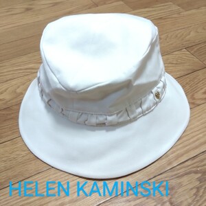 《新品》ヘレン カミンスキー HELEN KAMINSKI、おしゃれな帽子、ホワイト　CH