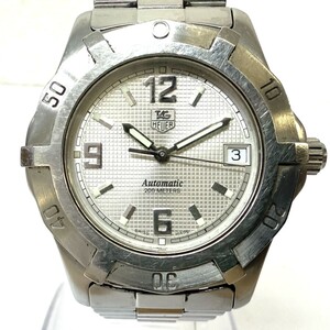 I865-CH4-1884 TAG HEUER タグホイヤー エクスクルーシブ WN2110 デイト メンズ 腕時計 自動巻き 稼働 箱付き