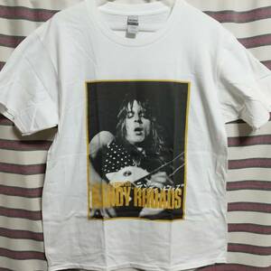 映画『 RANDY RHODES／ランディローズ 』BIGプリント バンドTシャツ 【 Lサイズ】送料無料 オジーオズボーン Ozzy Osbourne