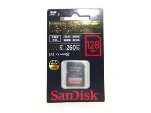 #5【新品未開封】SanDisk サンディスク 128GB SDカード Extreme PRO UHS-Ⅱ uhs-ii U3 300MB/s Extreme PRO SD