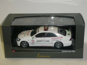 ☆1/43程度 J-Collection TOYOTA CROWN 2006 TOYOTA MOTORS SPORT RACE CAR 白