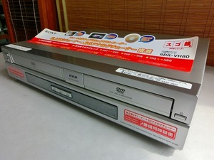 8いAS ビデオカセット レコーダー ソニー RDR-VH80 一体型 HDD/DVD ビデオデッキ VHS