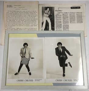 CHUBBY CHECKER チャビー・チェッカー プロマイド 小冊子 セット