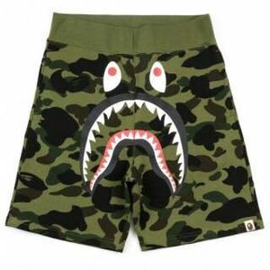 APE 1ST CAMO SHARK SWEAT SHORTS L