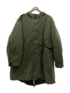 US.ARMY◆50S/M-1951 フィッシュテールパーカー/ライナー付/モッズコート/GRN/汚れ破れ・小穴有