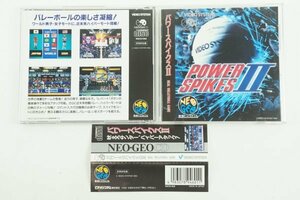 【動作品】パワースパイクス2 NCD neo geo ネオジオ CD ビデオシステム SNK 中古