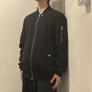 Rick Owens リックオウエンス FLIGHT BOMBER RU17F8791-WP ボンバージャケット IT48【表参道t】