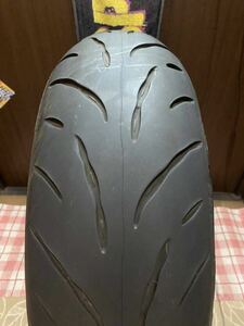 中古MCタイヤ 2023年製造 BRIDGESTONE BATTLAX T32 180/55ZR17 バトラックス スポーツツーリング 180 55 17 0223 K5227